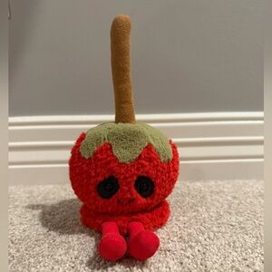 Jellycat Red and Green Plush Apple